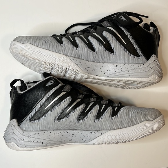 Nike Air Jordan CP3.IX 810868-003 Silver Black Gray Basketball Shoes Men Sz 8 - Picture 11 of 12